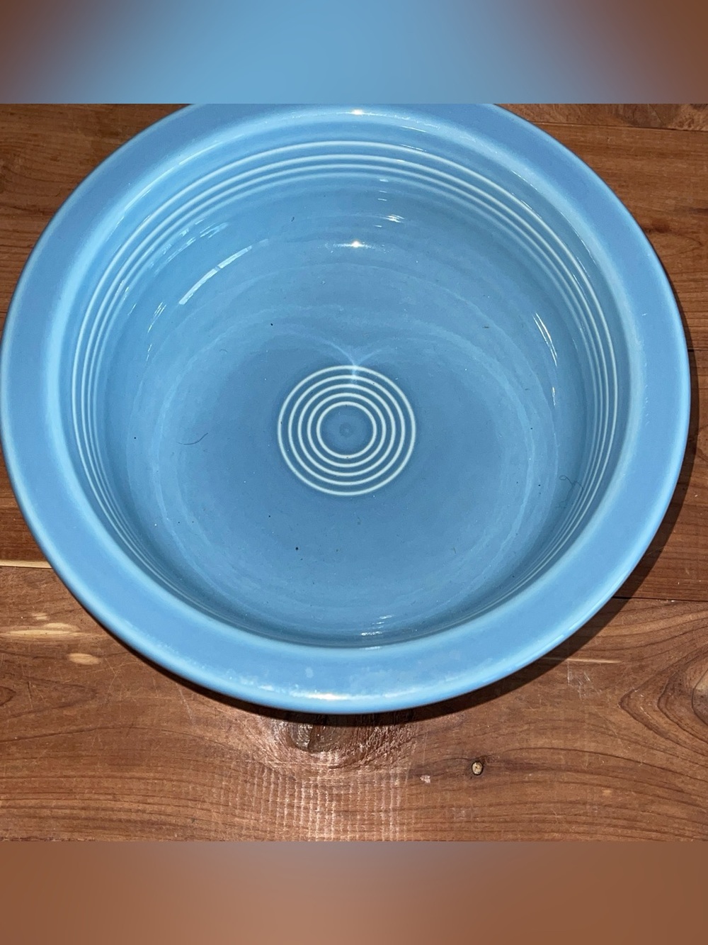 Fiestaware Periwinkle Blue 8" Large Rimmed Soup Serving Bowl Homer Laughlin USA